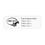 Business Return Address Labels with Custom Logo<br><div class="desc">Save time by using pre-printed professional return address labels for your business. Easily customize them with your own company logo and business return address. Including your logo with your return address advertises your business with every mail piece you send with the label. Low minimum order quantity and no setup fee....</div>