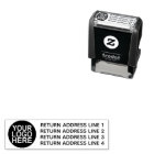 Business Return Address with Logo Custom Self-inki
