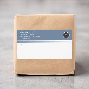 Business Round Logo Mailing Shipping Labels