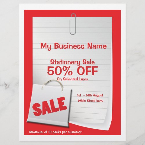 Business Sale Flyer