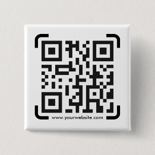 Business Scan Me QR Code Website Modern Simple Button