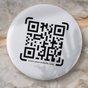 Business Scan Me QR Code Website Modern Simple Button