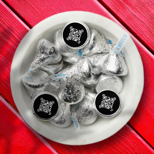 Business Scan Me QR Code Website Modern Simple Hershey®'s Kisses® (Creator Uploaded)
