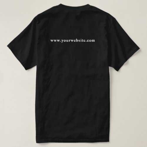 Business Scan Me QR Code Website Modern Simple T_Shirt