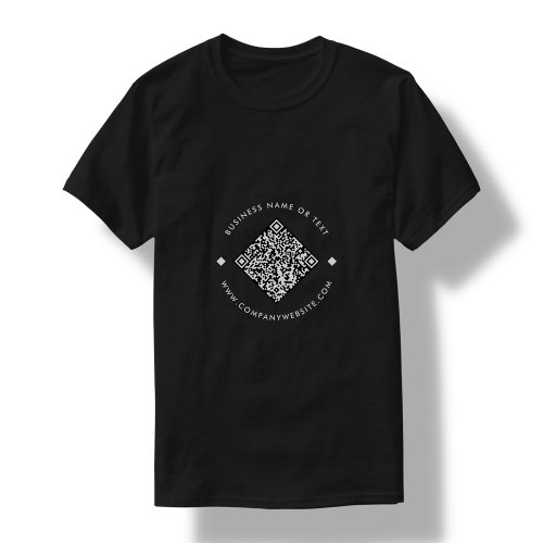 Business Scan Me QR Code Website Modern T_Shirt