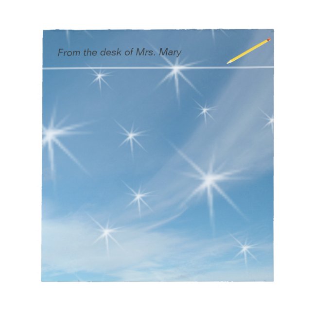 Business, school, office, home note pad (Front)