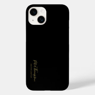 Business Script Elegant Signature  Case-Mate iPhone 14 Case