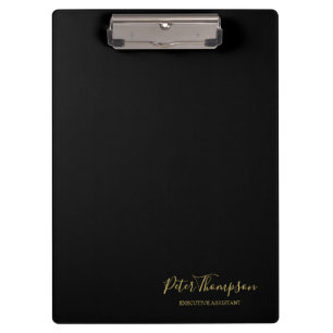 Business Script Elegant Signature Clipboard