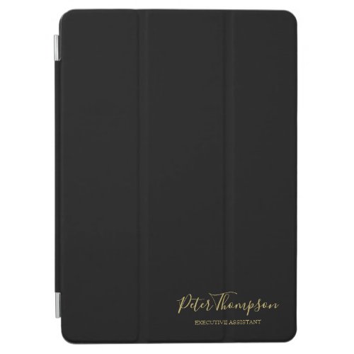 Business Script Elegant Signature iPad Air Cover
