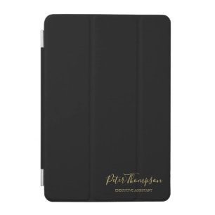 Business Script Elegant Signature iPad Mini Cover