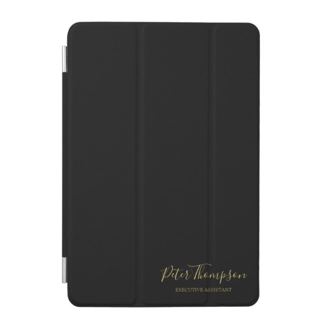 Business Script Elegant Signature iPad Mini Cover (Front)