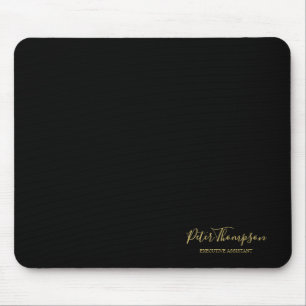 Business Script Elegant Signature Mouse Pad