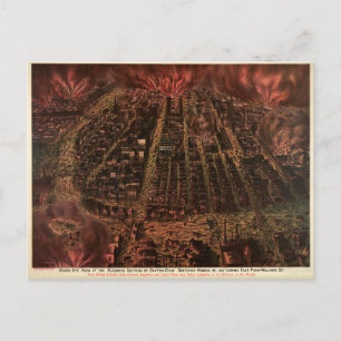 Business Section of Dayton, Ohio (1913) Postcard