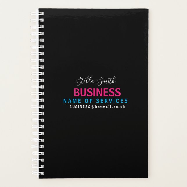 Business Services designer professional & business Planner (Front)