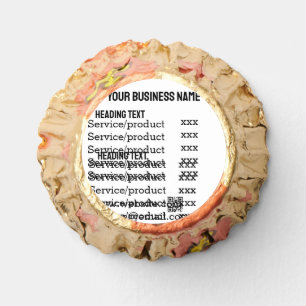 Business services products price list menu card reese's peanut butter cups