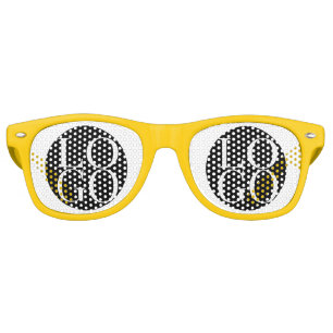 Business Shop Logo Retro Sunglasses