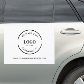 Business Sign Custom Logo Website Promotional Car