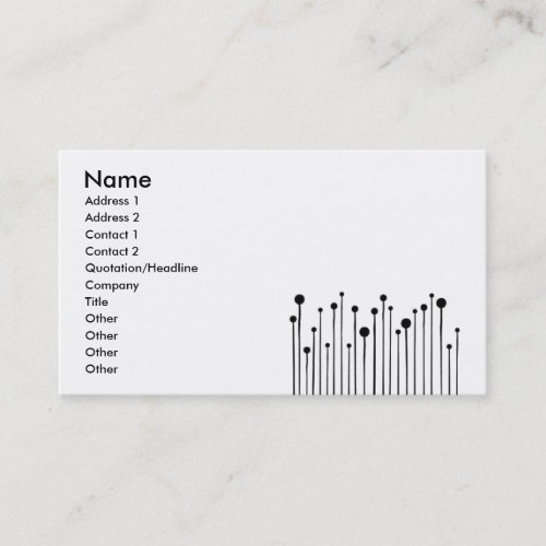 business_simple_dotka business cards