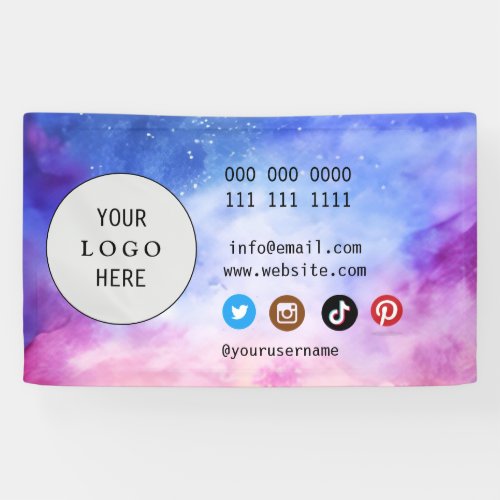 Business Social Media Logo minimalist instagram  Banner