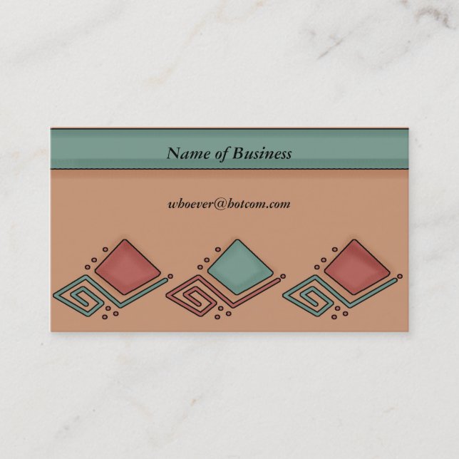 Business Southwestern Card (Front)