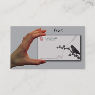 Business Sparrow, 3.5" x 2.0", 100 pack, Business Card