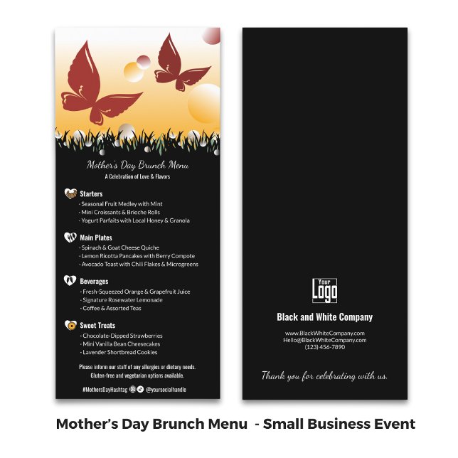 Business Special Event Mother's Day Brunch Menu (Business Special Event Mother's Day Brunch Menu)