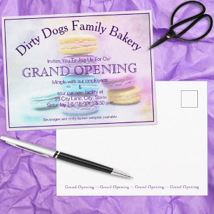 Business Special Event Replaceable Front Photo Postcard