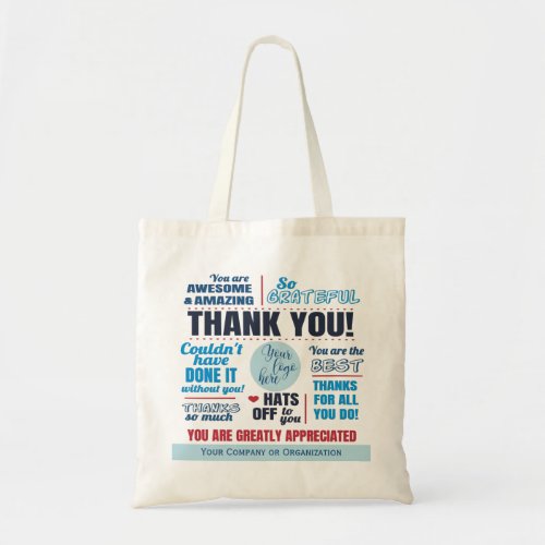 Business Staff Customer Thank You Appreciation Tote Bag