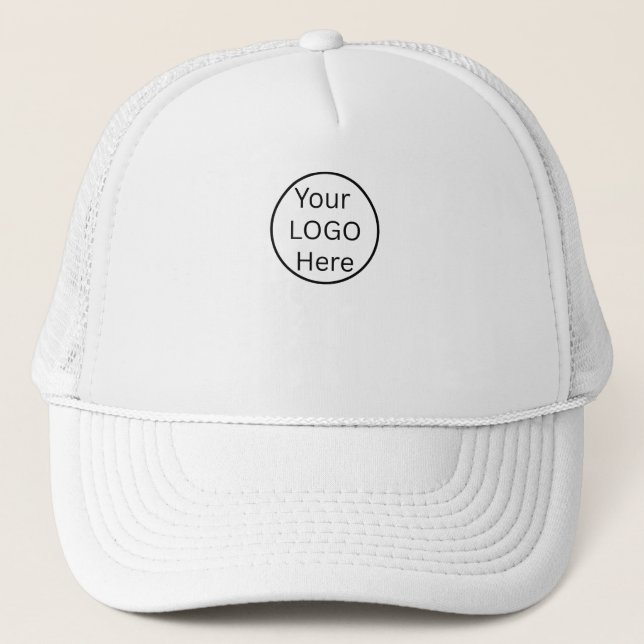Business Staff Employee Company Branded Trucker Hat (Front)
