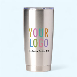 Business Stainless Steel Tumbler with Company Logo