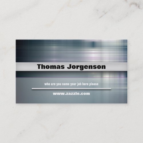 business style business card