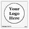 Business Template Black Circle Your Logo Here