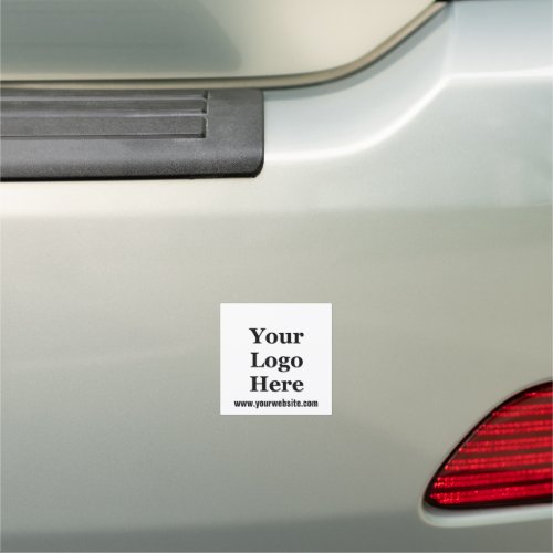 Business Template Your Website and Your Logo Here Car Magnet