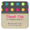 Business Thank You Candy Polka Dot Green
