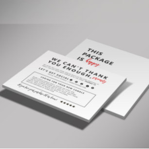 Business Thank You Card