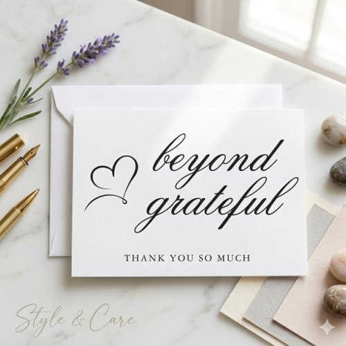 Business Thank You Cards Customer Appreciation