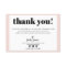 BUSINESS THANK YOU chic modern blush pink LOGO
