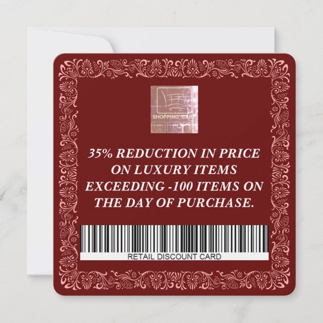 Business Thank You Flat Card – Custom Customer ... (Front)