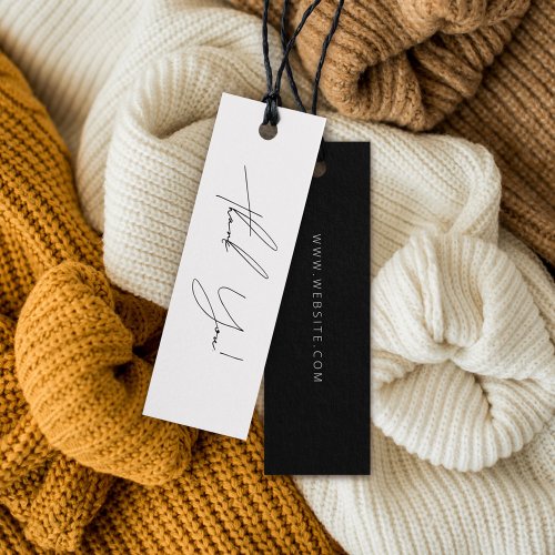 Business Thank You Label Hang Tag