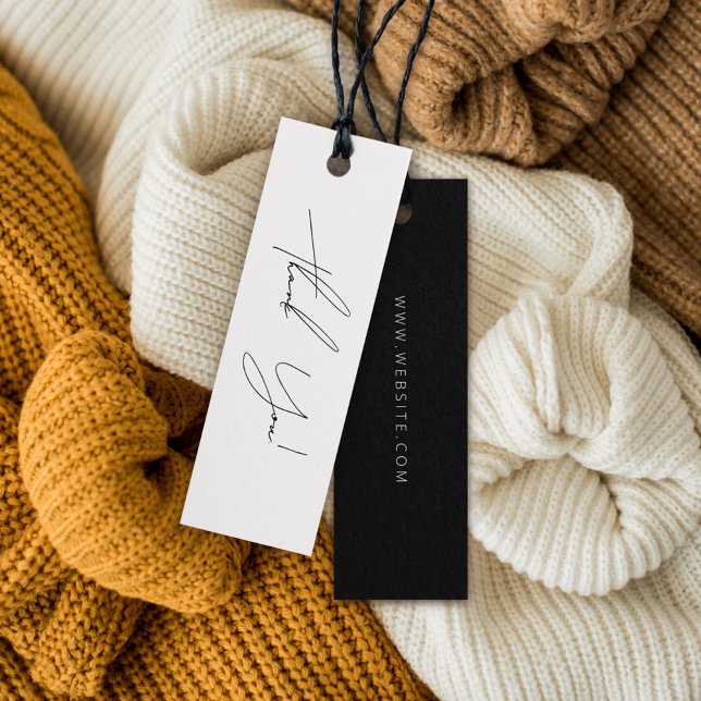 Business Thank You Label Hang Tag (Creator Uploaded)