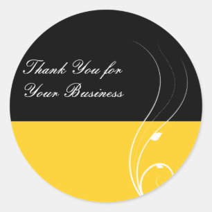 Business Thank You Stickers