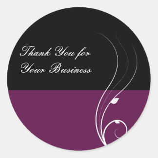 Thank You For Your Business Stickers | Zazzle