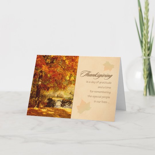 Business Thanksgiving Greeting Card