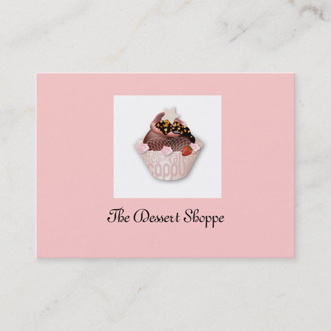 Business ...The Dessert Shop Card (Front)