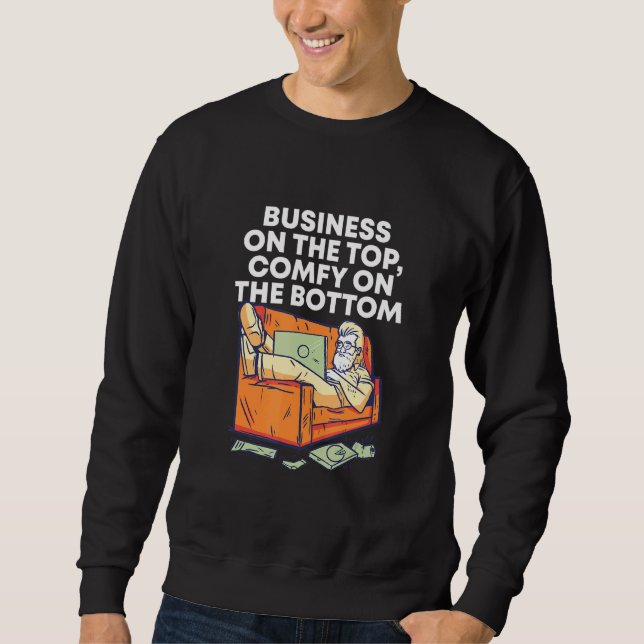 Business Top Comfy Bottom Work From Home Clothes W (Front)