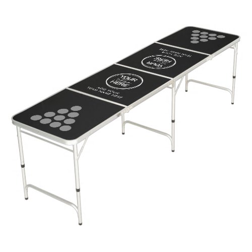 Business Tournament Logo Beer Pong Table