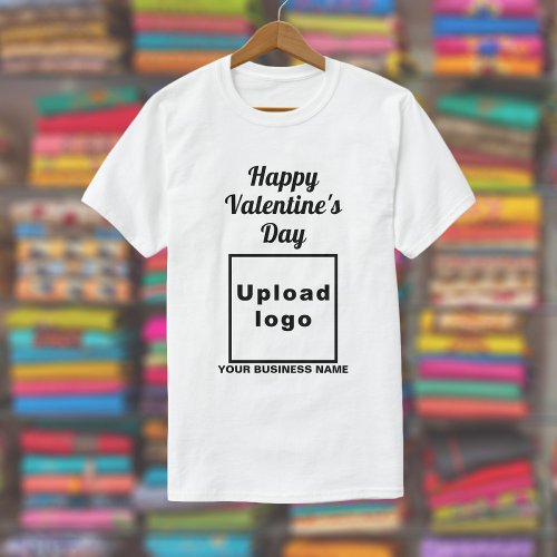 Business Valentine Greeting on White T_Shirt