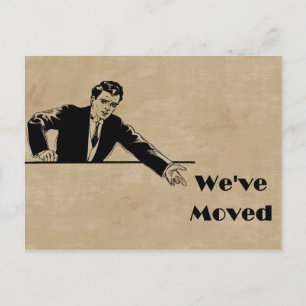 Business We’ve Moved Announcement Card