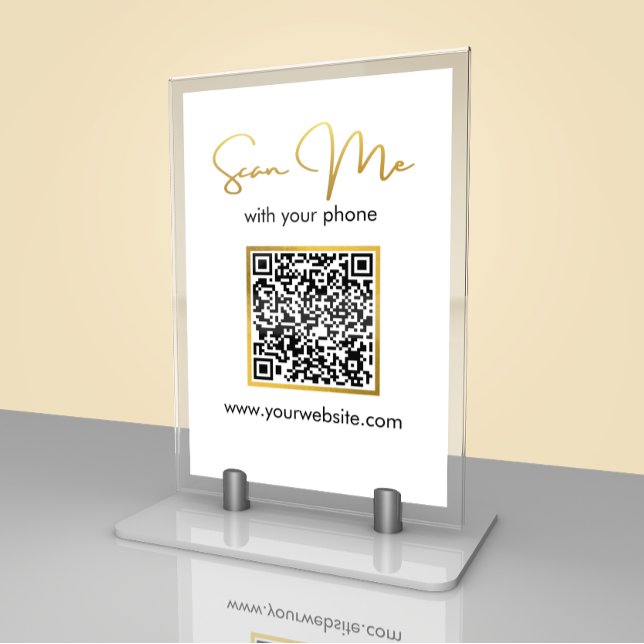Business | Wedding QR Code Table Card (Creator Uploaded)