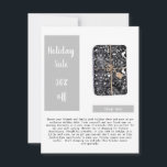 Business Welcome Email List Promotional Announcement<br><div class="desc">Our Holiday Email Announcement Template is for you to announce an upcoming offer or sale! Designed exclusively for small business owners, this modern, chic template in gray and white sets the stage for any seasonal campaign. With its contemporary aesthetic and seamless integration into our matching collection, your email campaign is...</div>